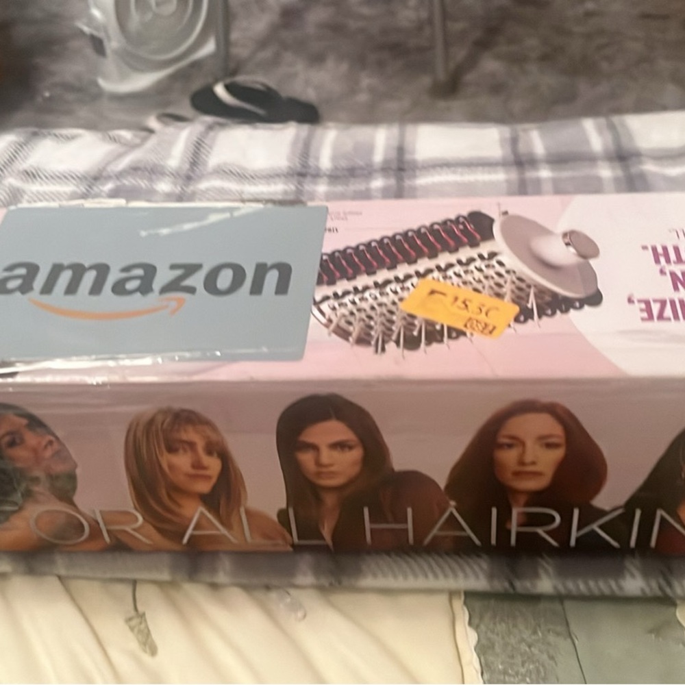 Hair Styling Tool with Brush and Attachments